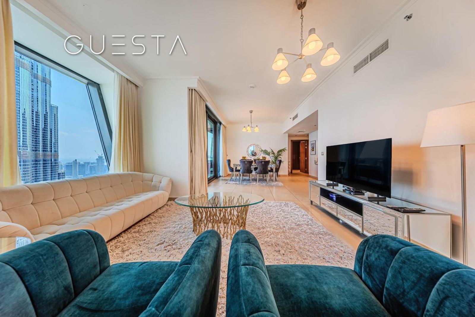 Burj Vista By Emaar - Burj Khalifa & Fountain Views, Downtown Dubai Appartement Buitenkant foto
